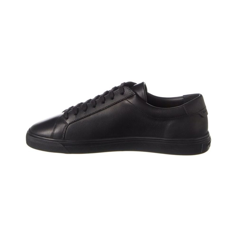 Saint Laurent Andy Leather Sneaker, Black - Picture 2 of 7